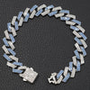 15MM Rhombus Diamond Cuban Collar for Stylish Pet Walks ATHLEXES