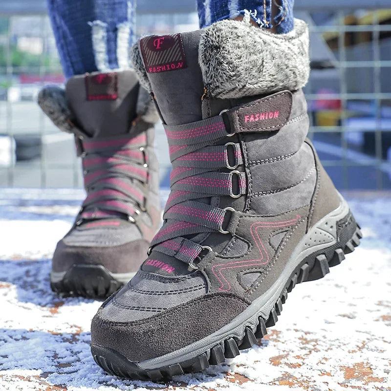 PlushWarm Waterproof Women's Snow Ankle Boots ATHLEXES