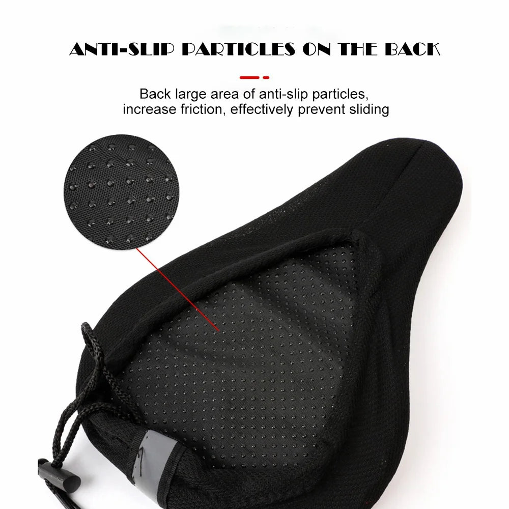 Soft 3D Padded Bicycle Cushion Cover for Comfort ATHLEXES