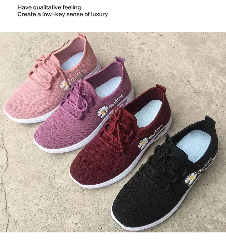 Women's True Fly Weaving Casual Sports Shoes - BreezeWalk Elegance ATHLEXES