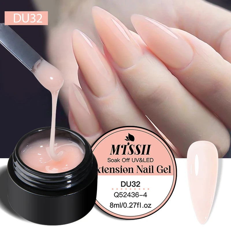 Mtssii 8ml Clear Nail Gel Art Extension & Carving Varnish ATHLEXES