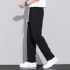 Men's Gray Khaki Wide Leg Leisure Trend Summer Pants ATHLEXES