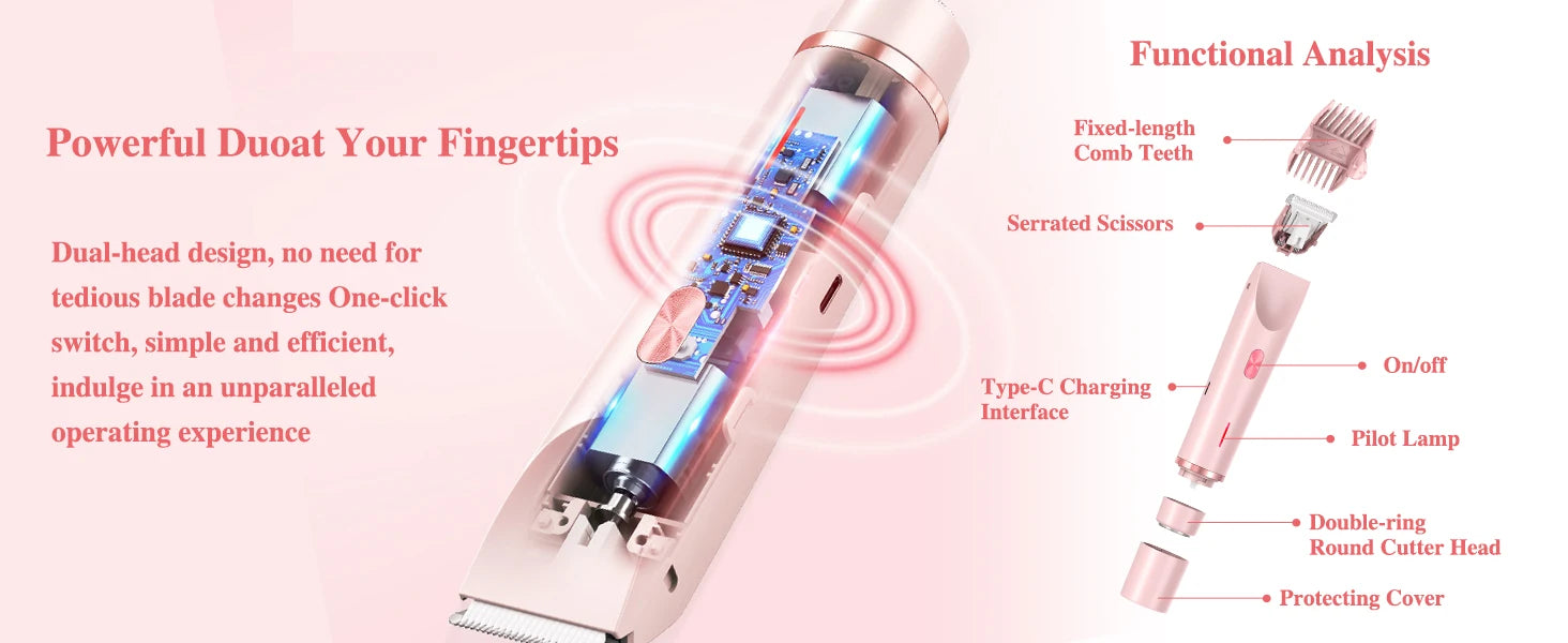 SilkSmooth 2 in 1 Women's Electric Razor ATHLEXES