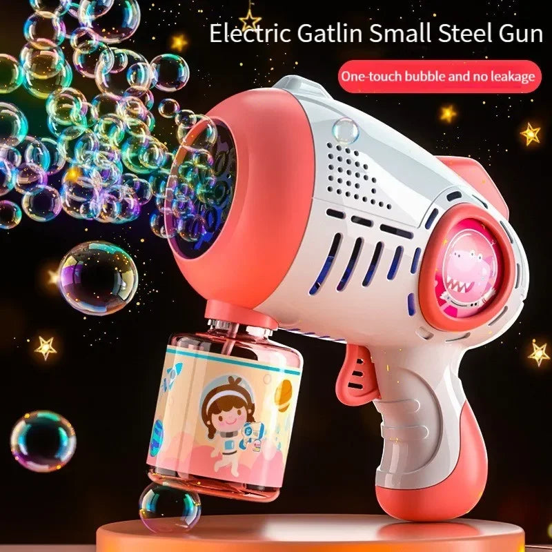 DinoBubbles Automatic Bubble Gun Machine ATHLEXES