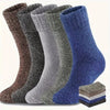 Retro Warm Wool Socks for Men - 5 Pairs ATHLEXES