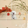 Bichon Frise Acrylic Keychain Charm ATHLEXES