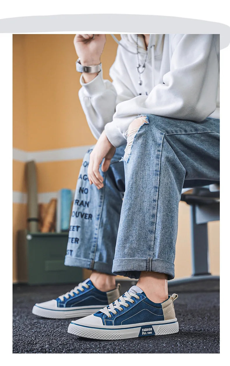 2025 Men's Breathable Canvas Skate Shoes ATHLEXES
