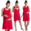 Elegant Maternity Nursing Gown for Comfortable Care ATHLEXES