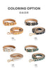 Luxury Snakeskin Soft Leather Pet Collar & Leash Set ATHLEXES