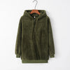 Chic Monochrome Hooded Sweater for Women ATHLEXES