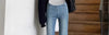BumpStyle High Elasticity Maternity Fringe Jeans ATHLEXES