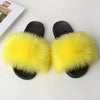 Luxury Faux Fur Slides for Women - Summer Comfort ATHLEXES