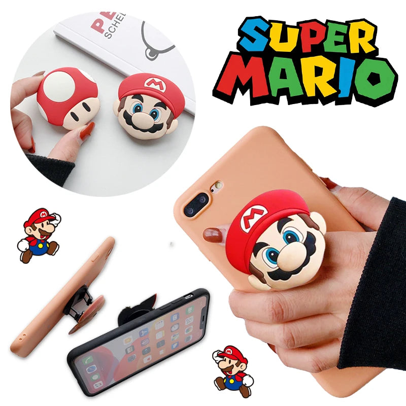 Super Mario Cartoon Anime Phone Holder Stand ATHLEXES