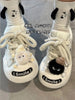 ChicWedge Leather Platform Sneakers for Women ATHLEXES