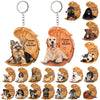 Heartfelt Dog Angel Pendant Keychain ATHLEXES