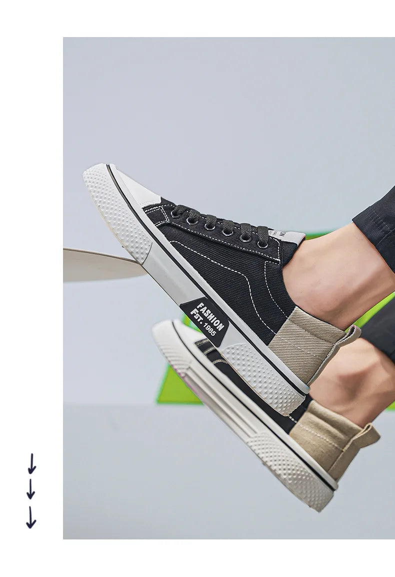 2025 Men's Breathable Canvas Skate Shoes ATHLEXES