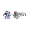 Classic Moissanite Diamond Stud Earrings ATHLEXES