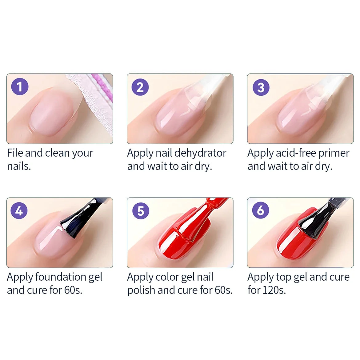 Nailpop Acid-Free Nail Prep & Dehydrator Set ATHLEXES