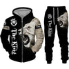 3D Lion Graphic Hoodie Tracksuit ATHLEXES