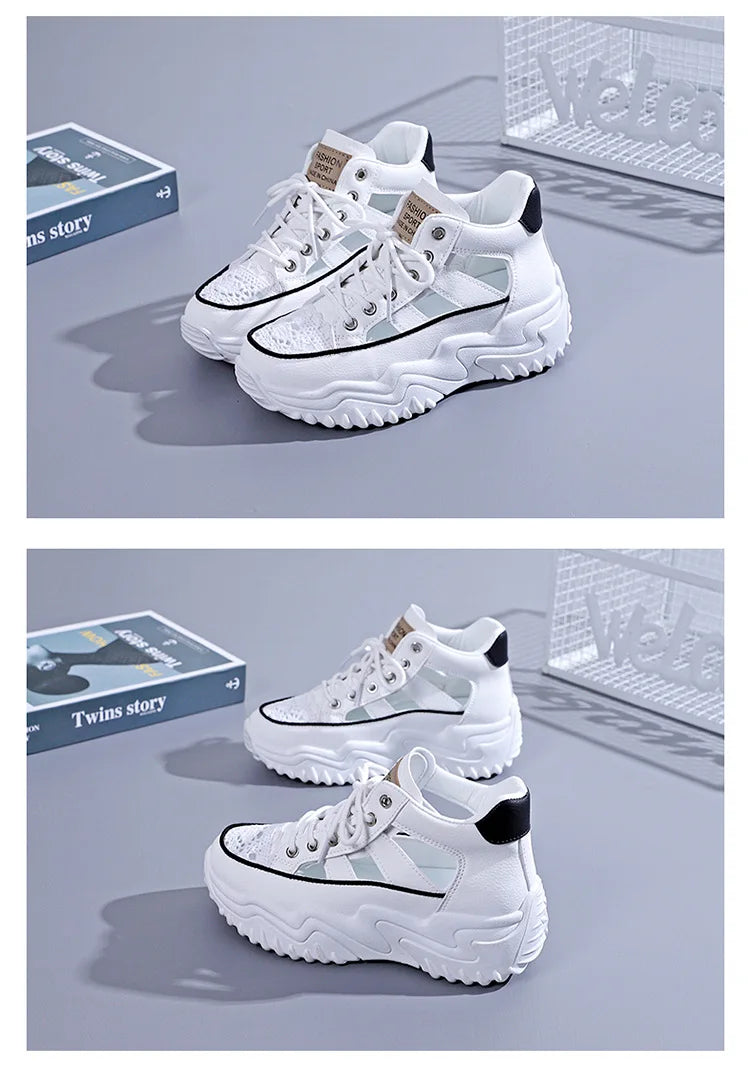 Trendy Womenâ??s Casual Sports Platform Sneakers 2023 ATHLEXES