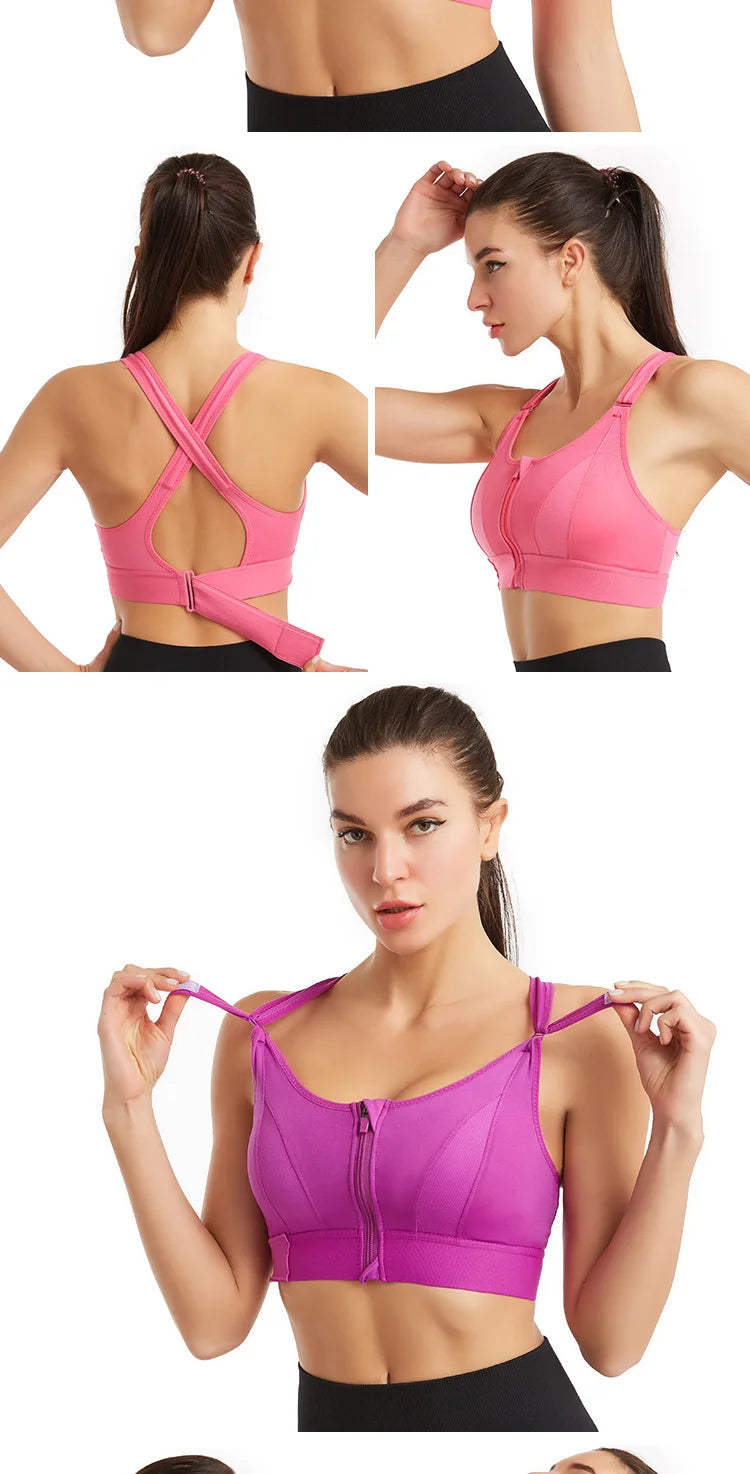 ZenFlex Plus Size Sports Bra Crop Top ATHLEXES