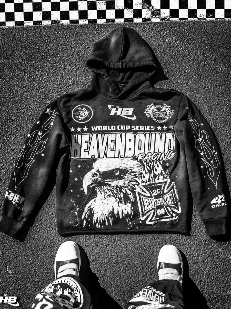 Y2K Street Style Oversized Hoodie ATHLEXES