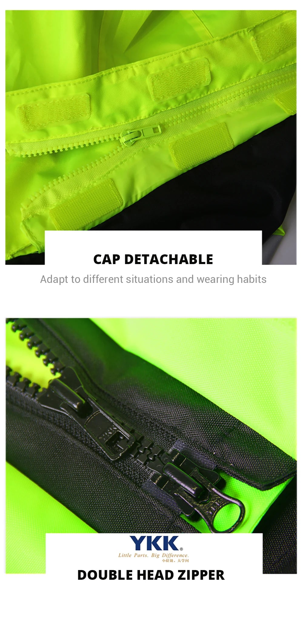 Reflective Waterproof Motorcycle Raincoat Suit ATHLEXES