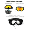 Ultimate UV400 Motorcycle Goggles with Mouthpiece ATHLEXES