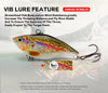Agoie VIB Slow Sinking Bass Fishing Lure 7cm 18g ATHLEXES