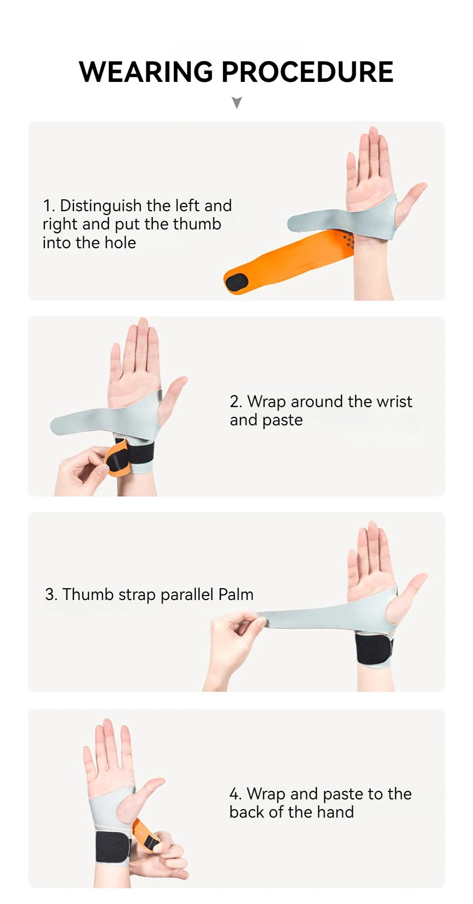 EliteFit Lightweight Wrist Support Strap ATHLEXES