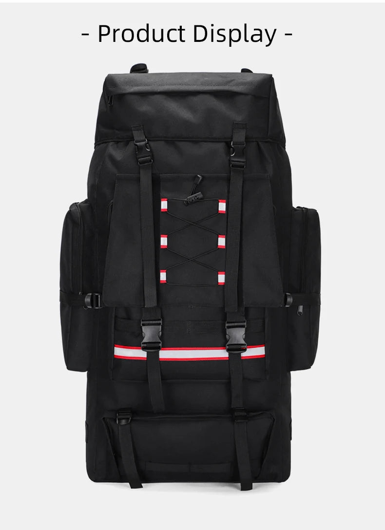 130L Adventure Ready Trekking Backpack for Men ATHLEXES