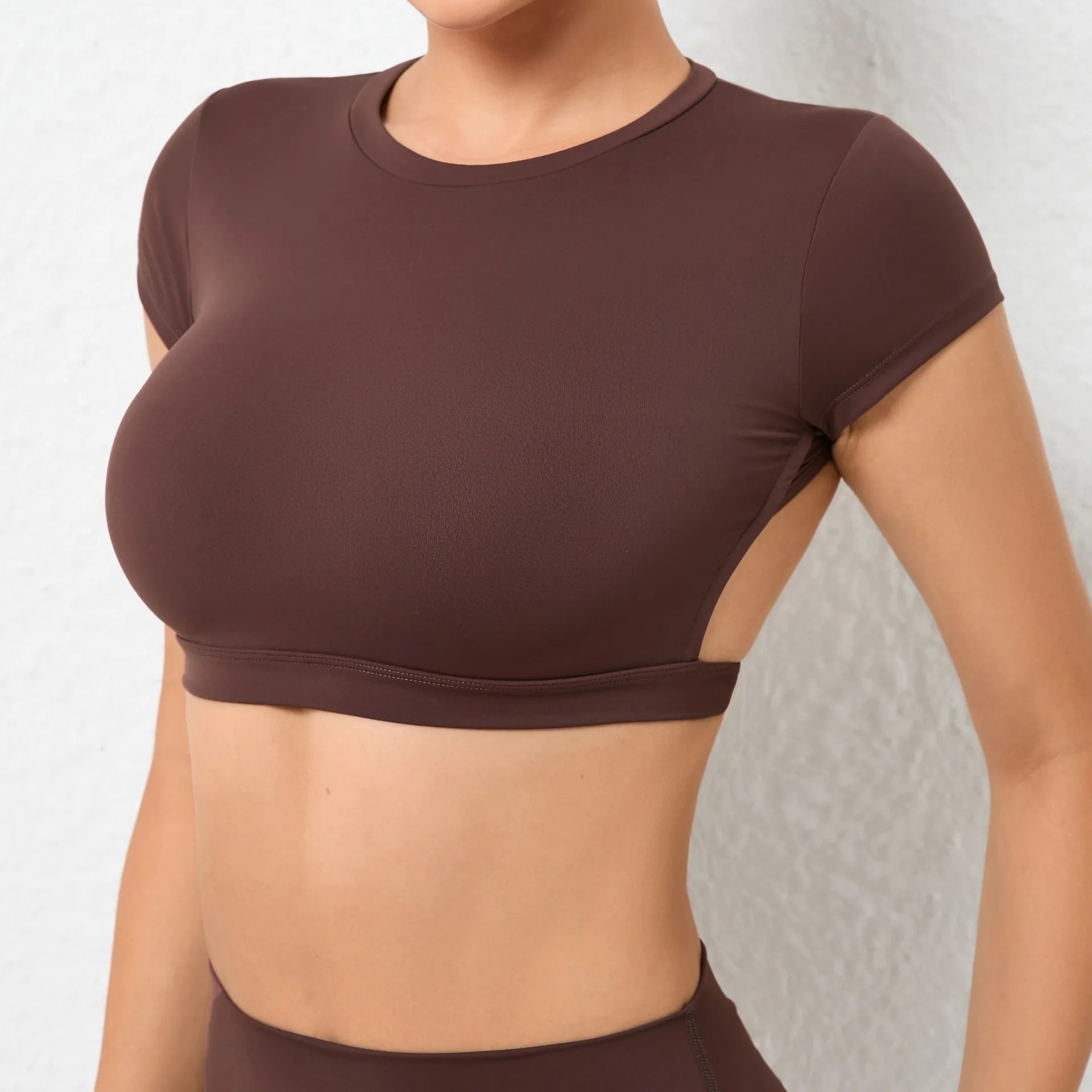 BreezeFit Backless Yoga Crop Top for Women ATHLEXES