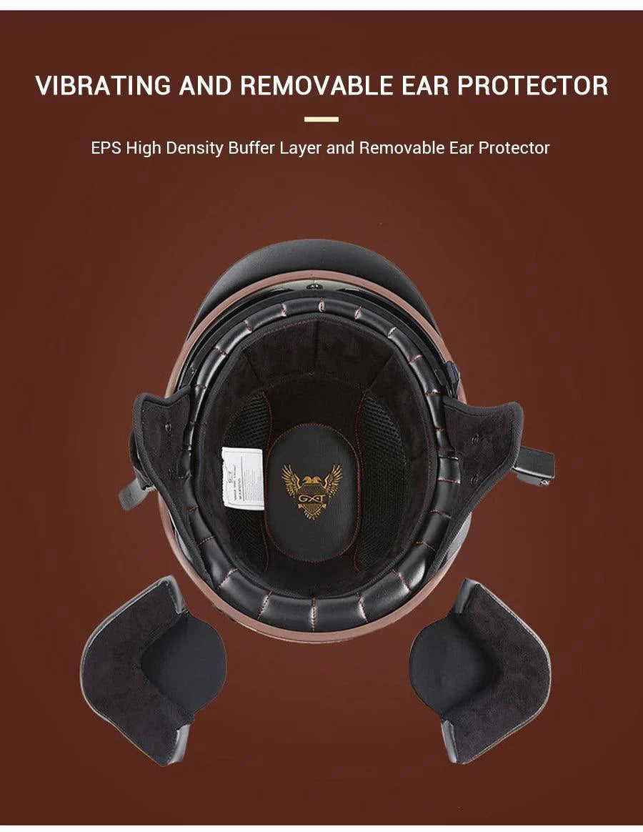 RetroGuard Half Motorcycle Helmet ATHLEXES