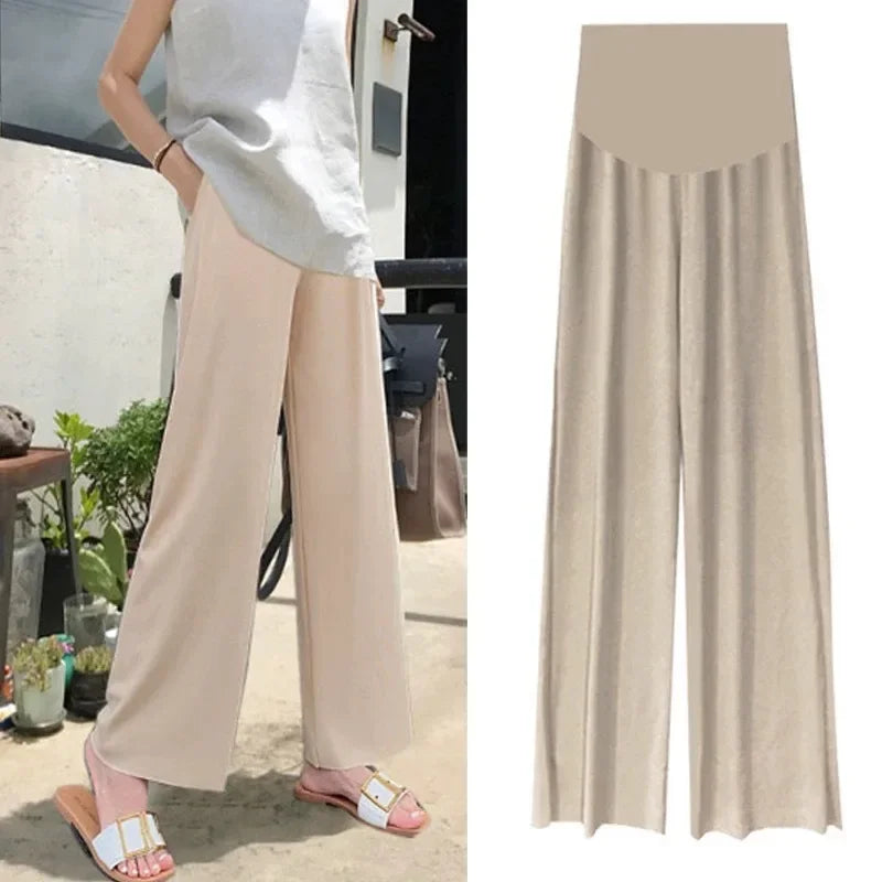 Summer Breeze Maternity Wide Leg Pants ATHLEXES