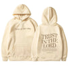 Jesus Love Letter Print Hoodie for Women ATHLEXES