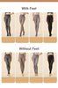 ChicWarm Sexy Translucent Winter Pantyhose for Elegance ATHLEXES