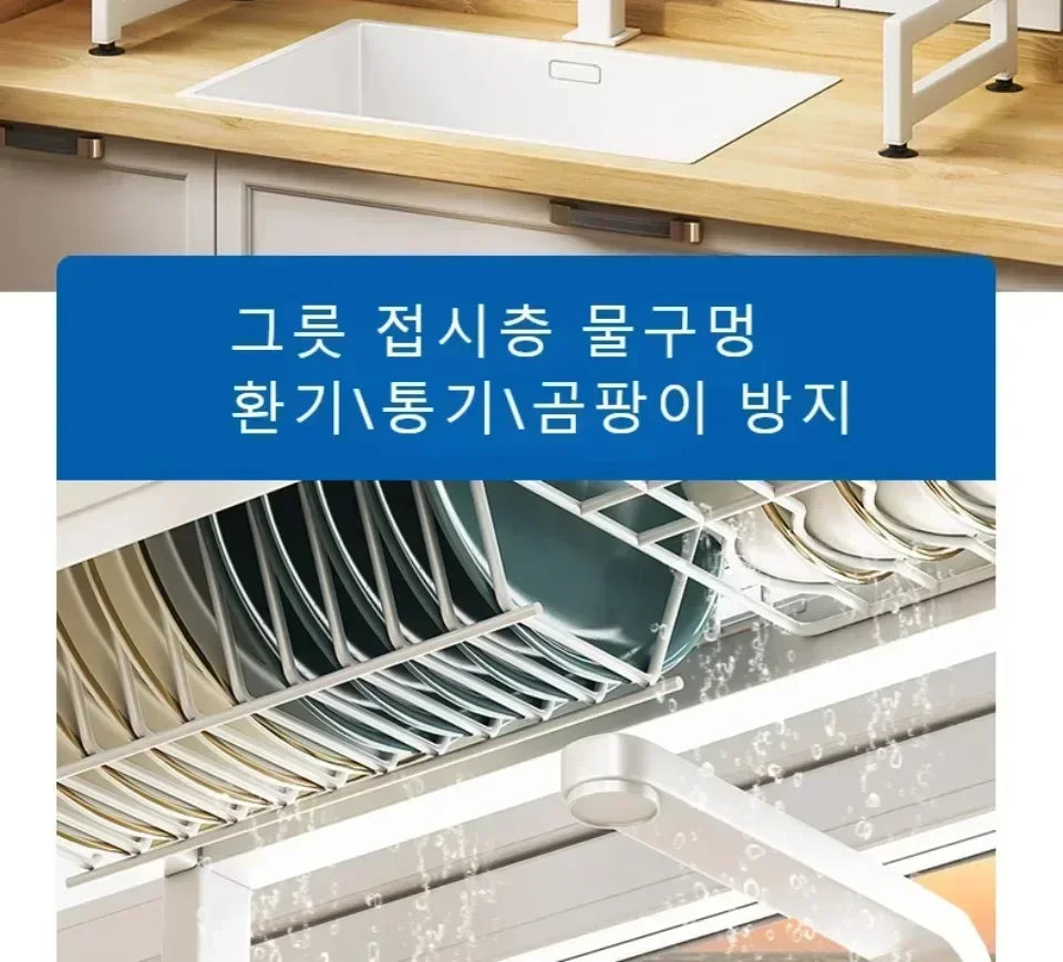 Stainless Steel Adjustable Dish Drying Rack ATHLEXES