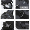 Tactical Sling Shoulder Bags Waterproof Night Reflective Strip Pack EDC Molle Chest Bag 10L Capacity Black ATHLEXES