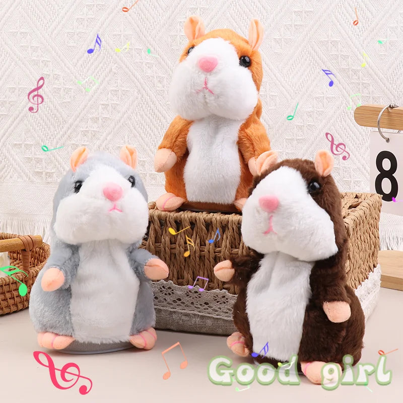 TalkMate Interactive Plush Hamster Toy ATHLEXES