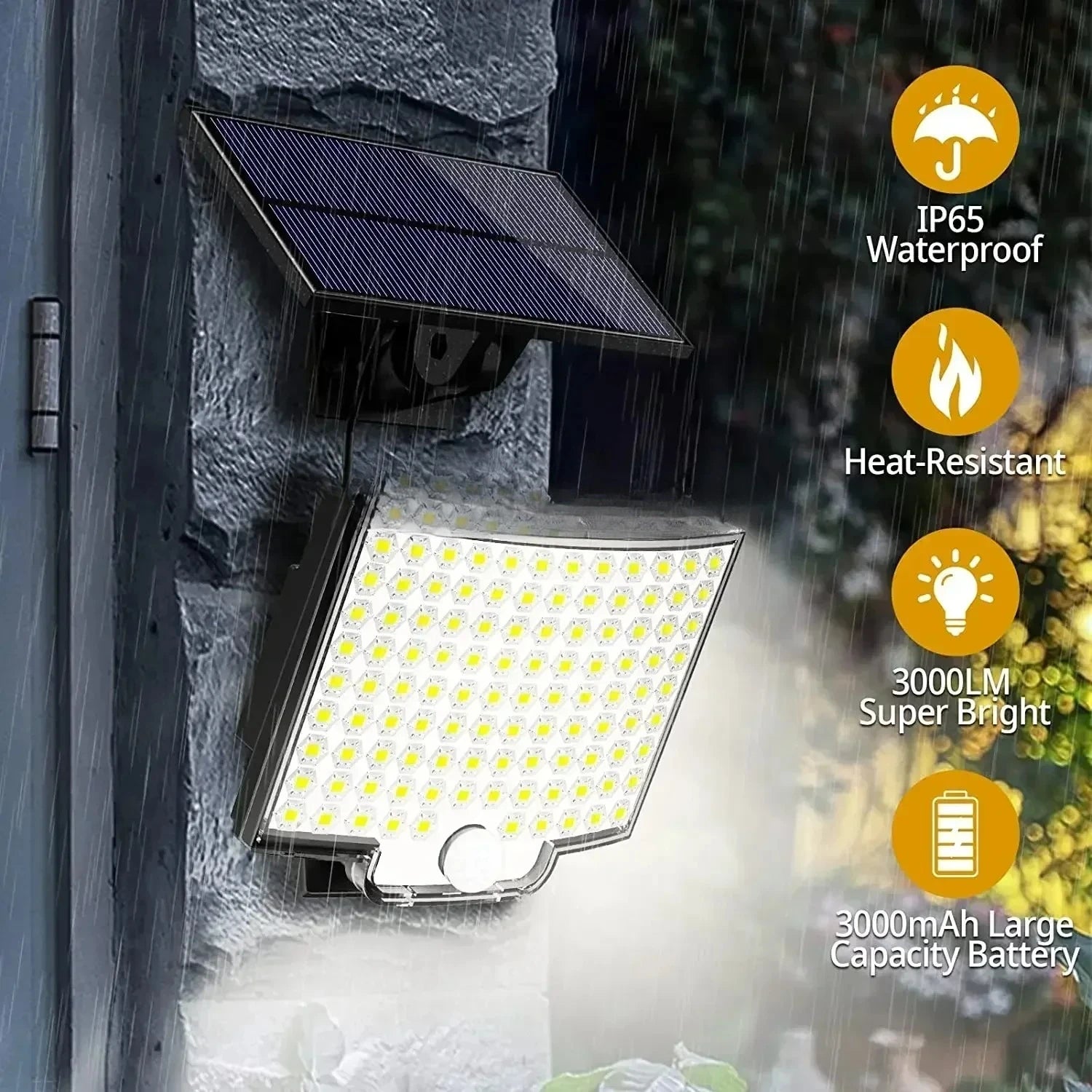 SolarBright Motion Sensor Garden Light ATHLEXES