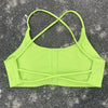 ChicFit Women's Yoga Sports Bra with Cross Back Design ATHLEXES