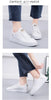 Embroidered Floral Womenâ??s Casual Lace-Up Sneakers 2024 ATHLEXES