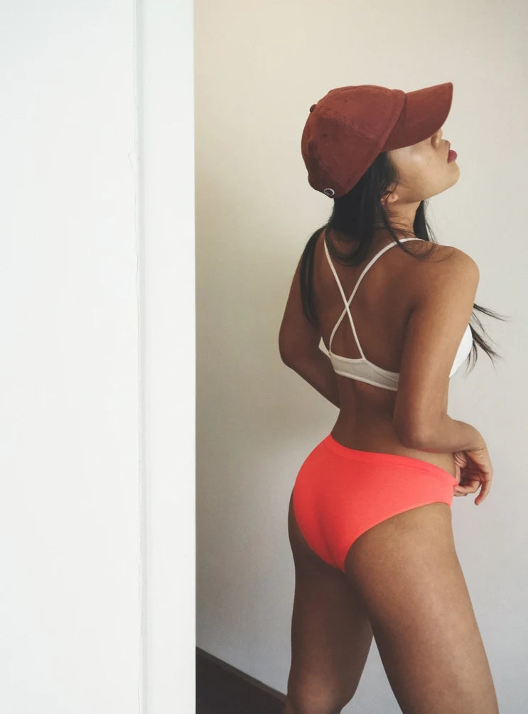 Luxe Deep-V Triangle Bralette for Women ATHLEXES