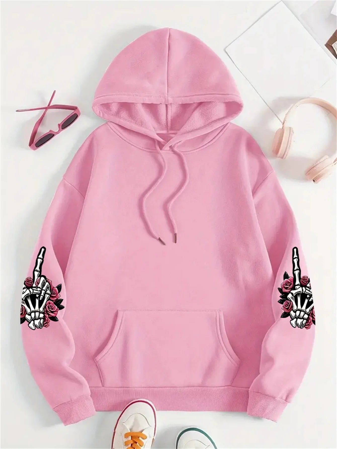 Vintage Vibes Cozy Graphic Hoodie ATHLEXES