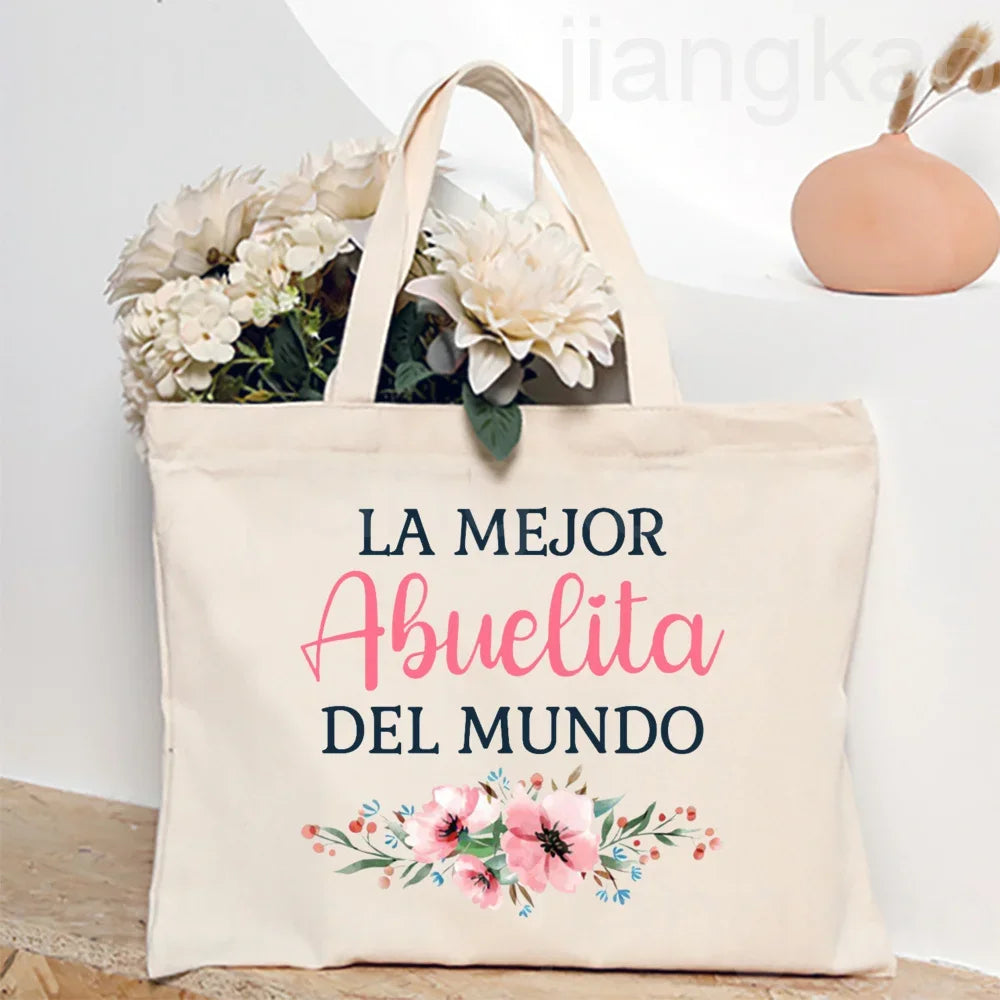 Bulldog Love Canvas Tote Bag ATHLEXES