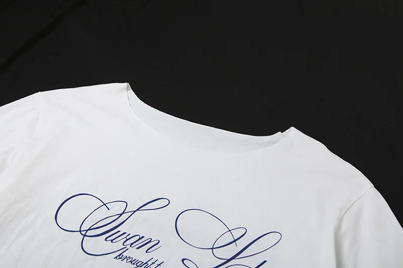 SummerStyle Chic Skew Collar T-Shirt for Women ATHLEXES
