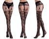 Seductive Fishnet Crotchless Pantyhose with Suspenders ATHLEXES