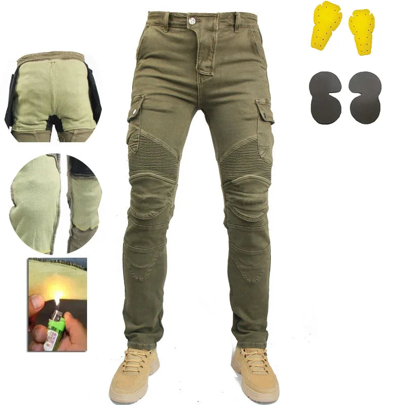 KevlarGuard Men's Motorcycle Riding Jeans ATHLEXES