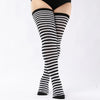 ChicPlus Curvy Thigh High Striped Socks ATHLEXES