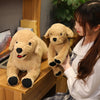 Lifelike Plush Labrador Dog Toy for Kids ATHLEXES